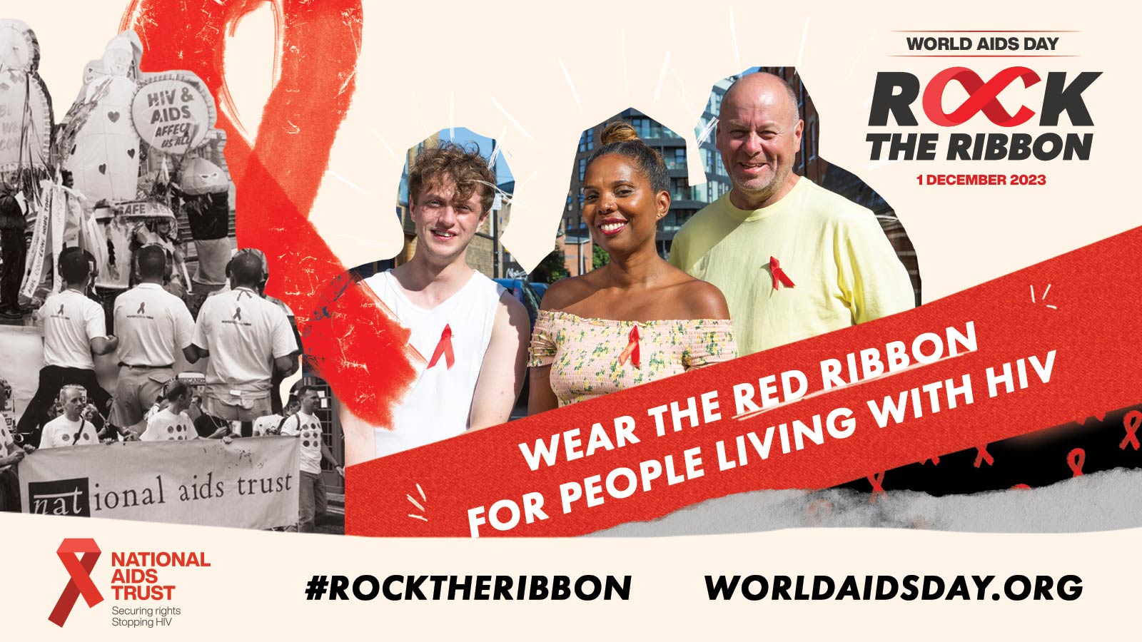 Rock The Ribbon - World Aids Day | SAMDP